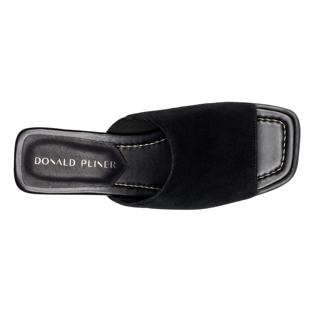 CLODIE - Black Suede | Donald Pliner Casual