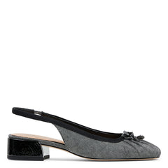 DARAH - Black Canvas | Donald Pliner Casual