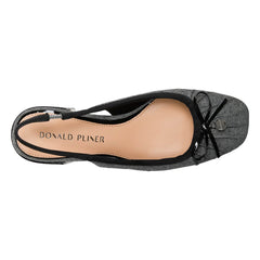DARAH - Black Canvas | Donald Pliner Casual