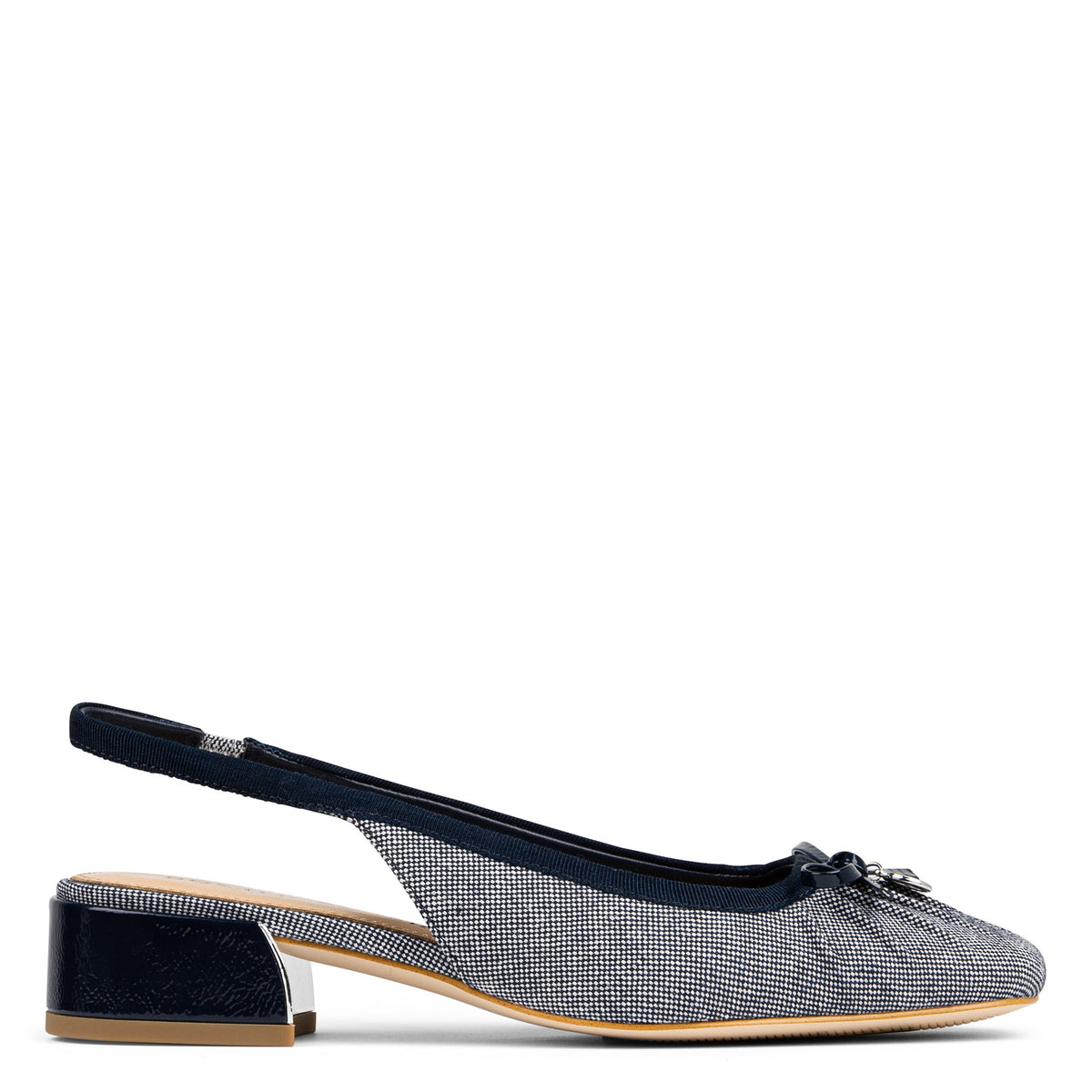 DARAH - Navy Canvas | Donald Pliner Casual
