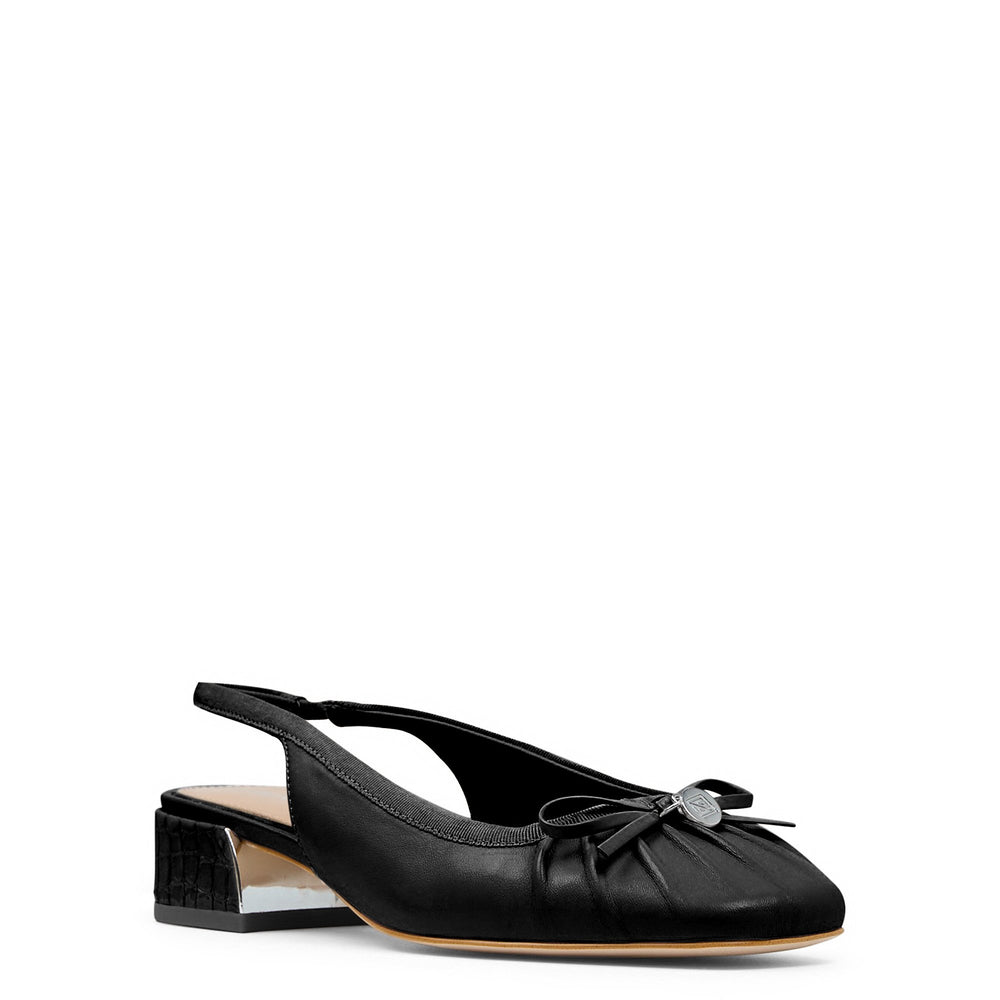 DARAH - Black Leather | Donald Pliner Casual