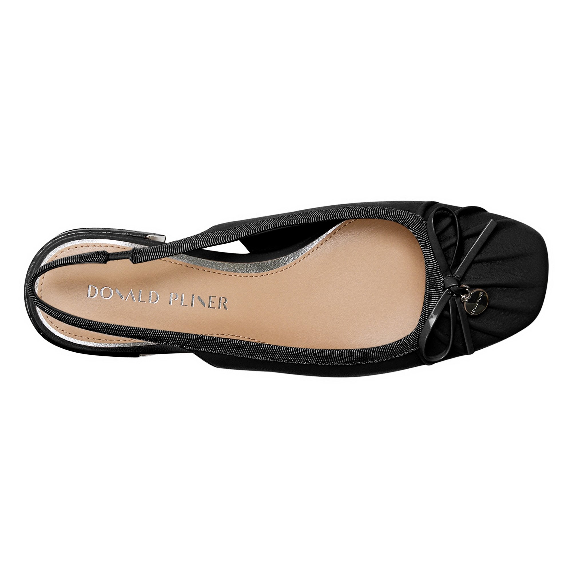 DARAH - Black Leather | Donald Pliner Casual