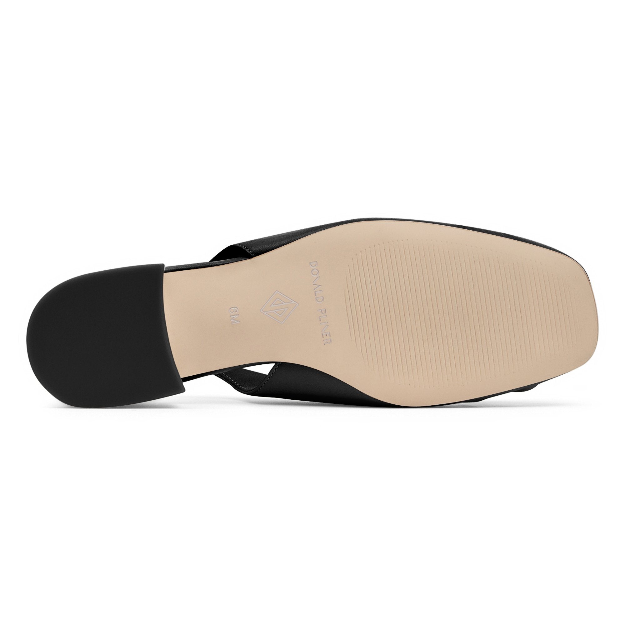 DARAH - Black Leather | Donald Pliner Casual
