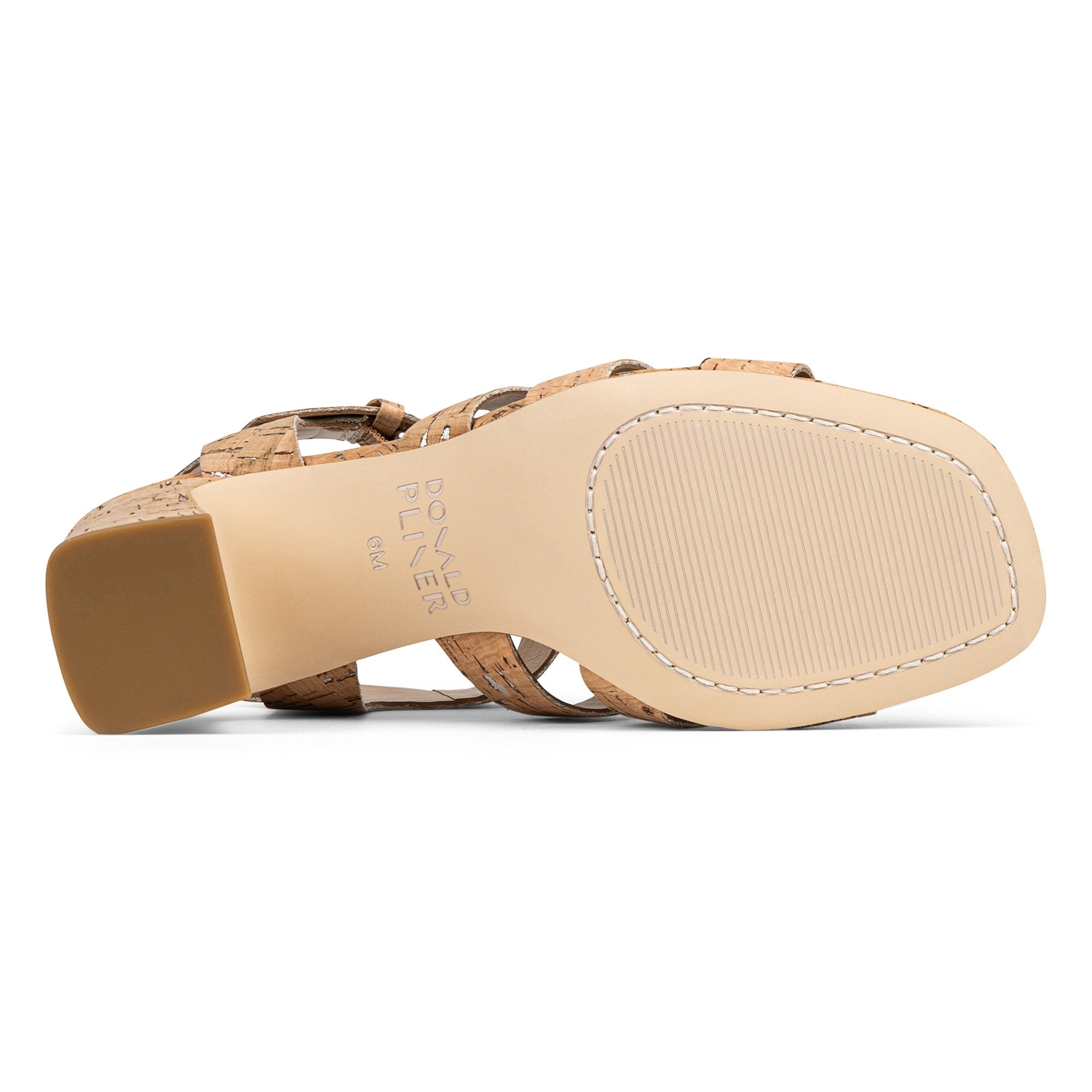 DASHIRA - Natural Silver Cork | Donald Pliner Casual
