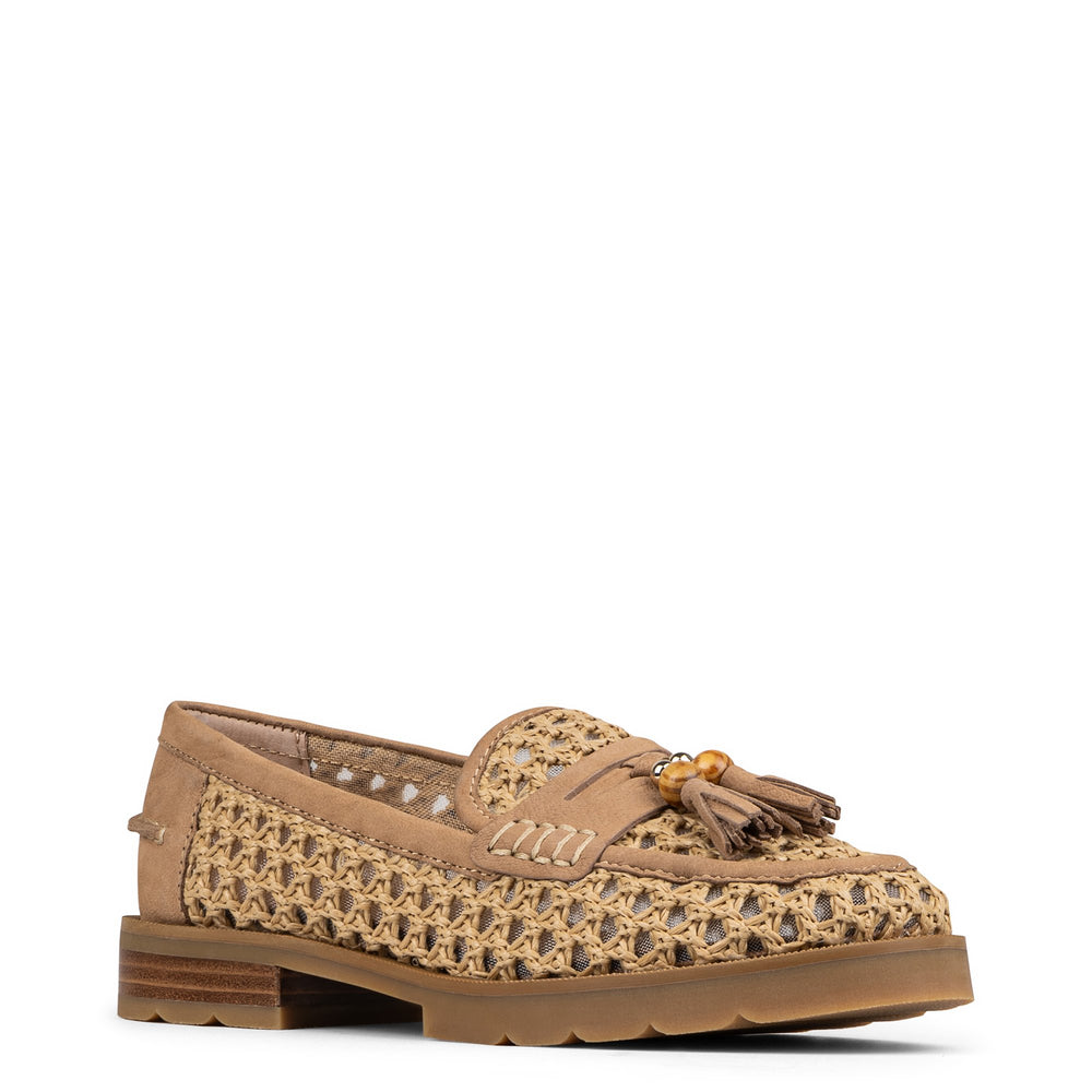 LENNY - Natural Raffia | Donald Pliner Casual