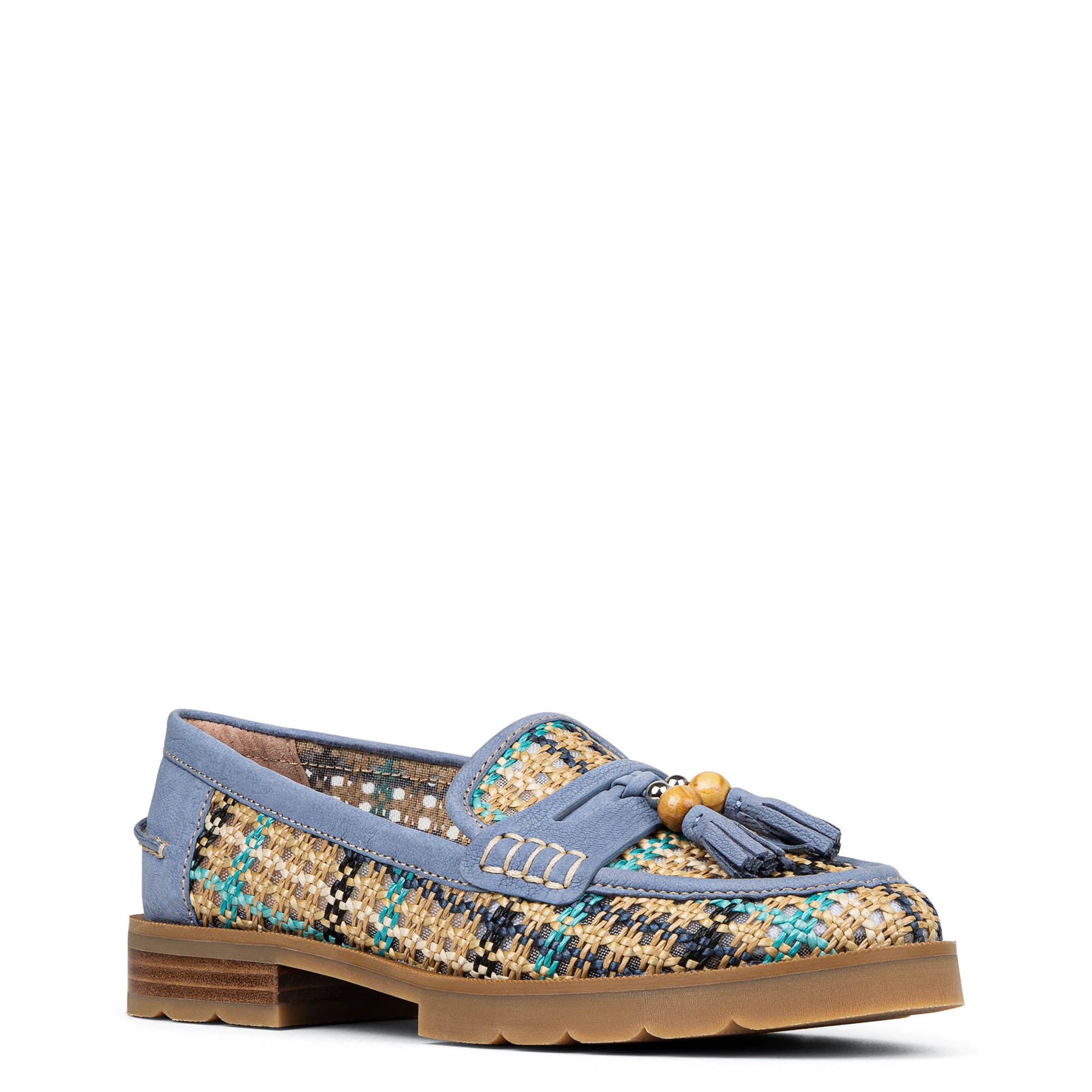 LENNY - Navy Multi | Donald Pliner Casual