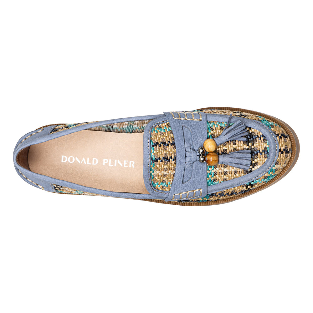 LENNY - Navy Multi | Donald Pliner Casual
