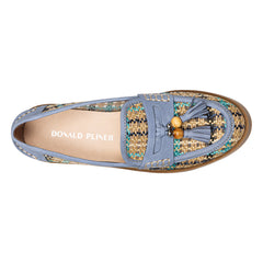 LENNY - Navy Multi | Donald Pliner Casual