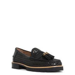 LENNY - Black Textured | Donald Pliner Casual
