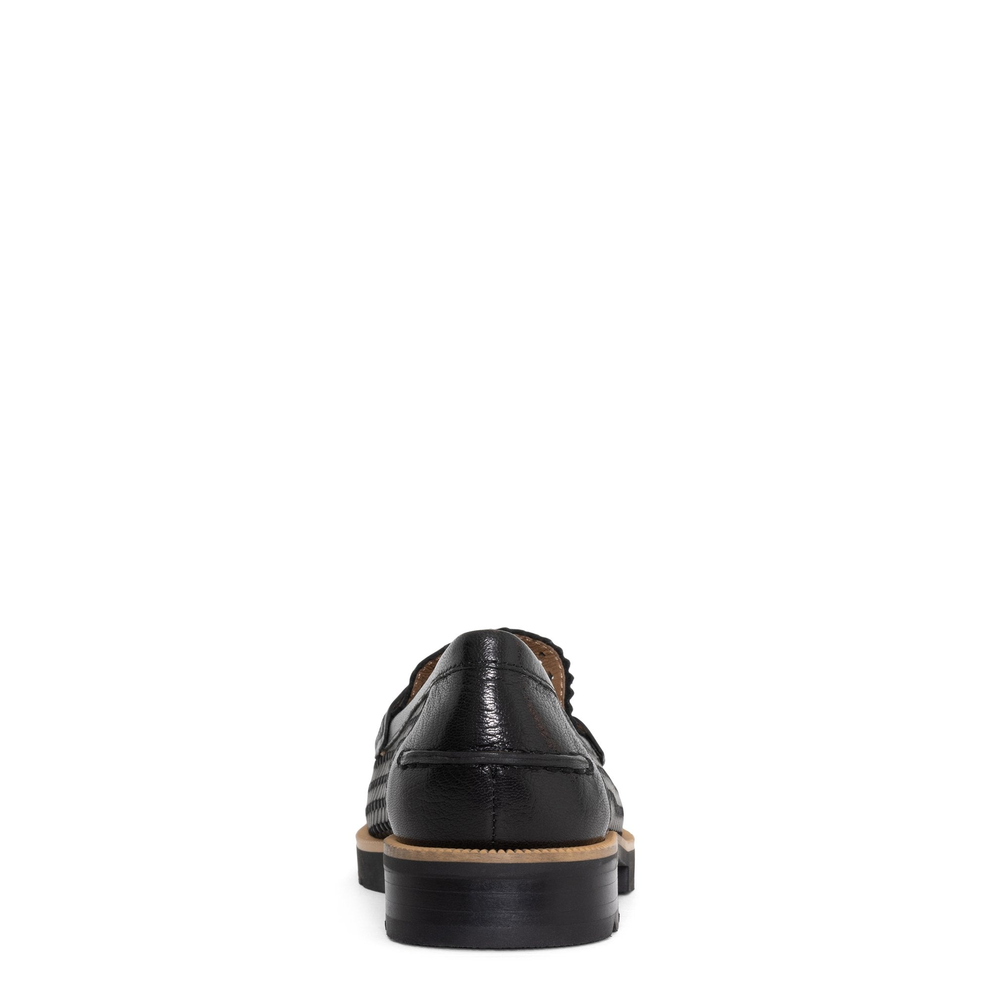 LENNY - Black Textured | Donald Pliner Casual