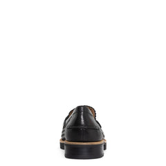 LENNY - Black Textured | Donald Pliner Casual