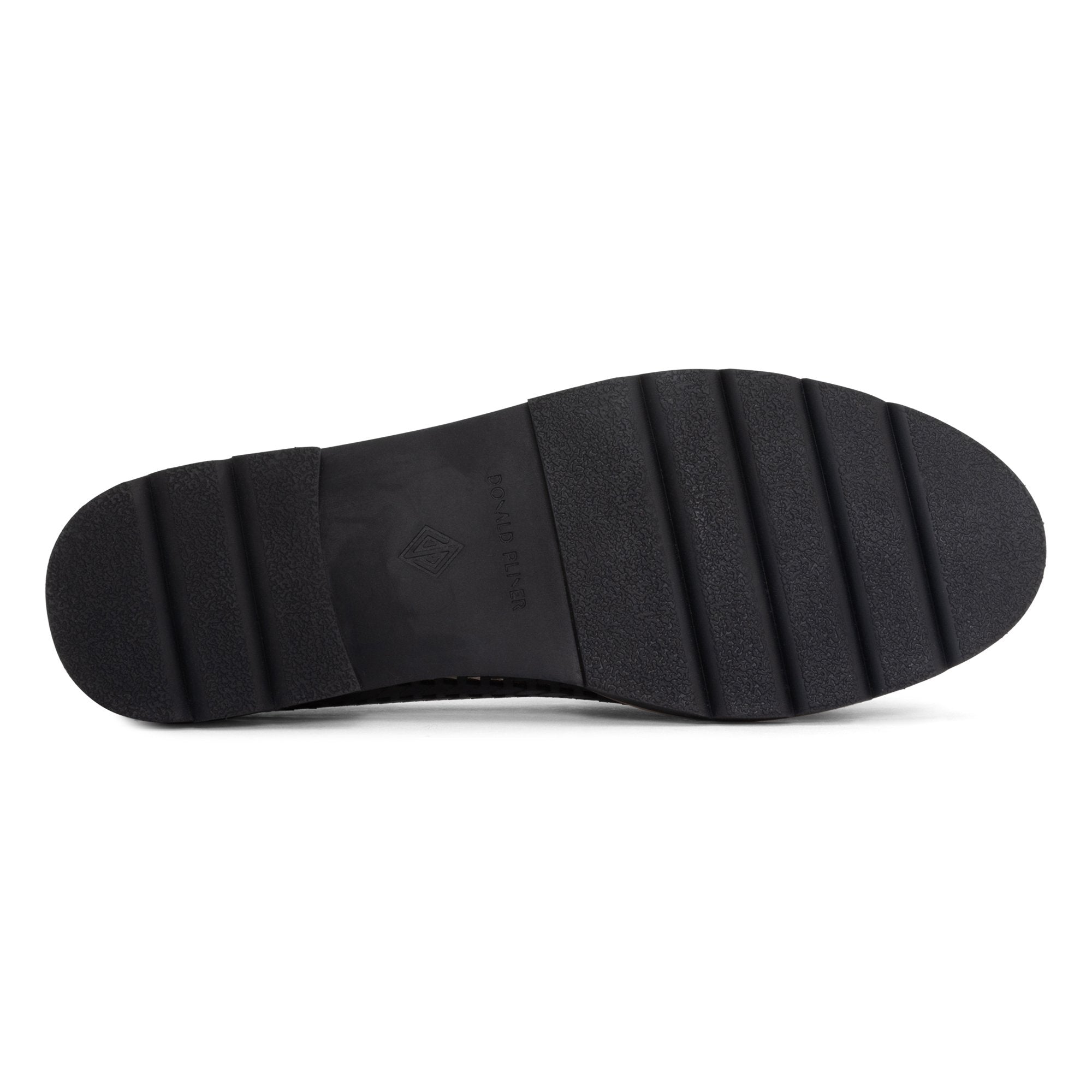 LENNY - Black Textured | Donald Pliner Casual