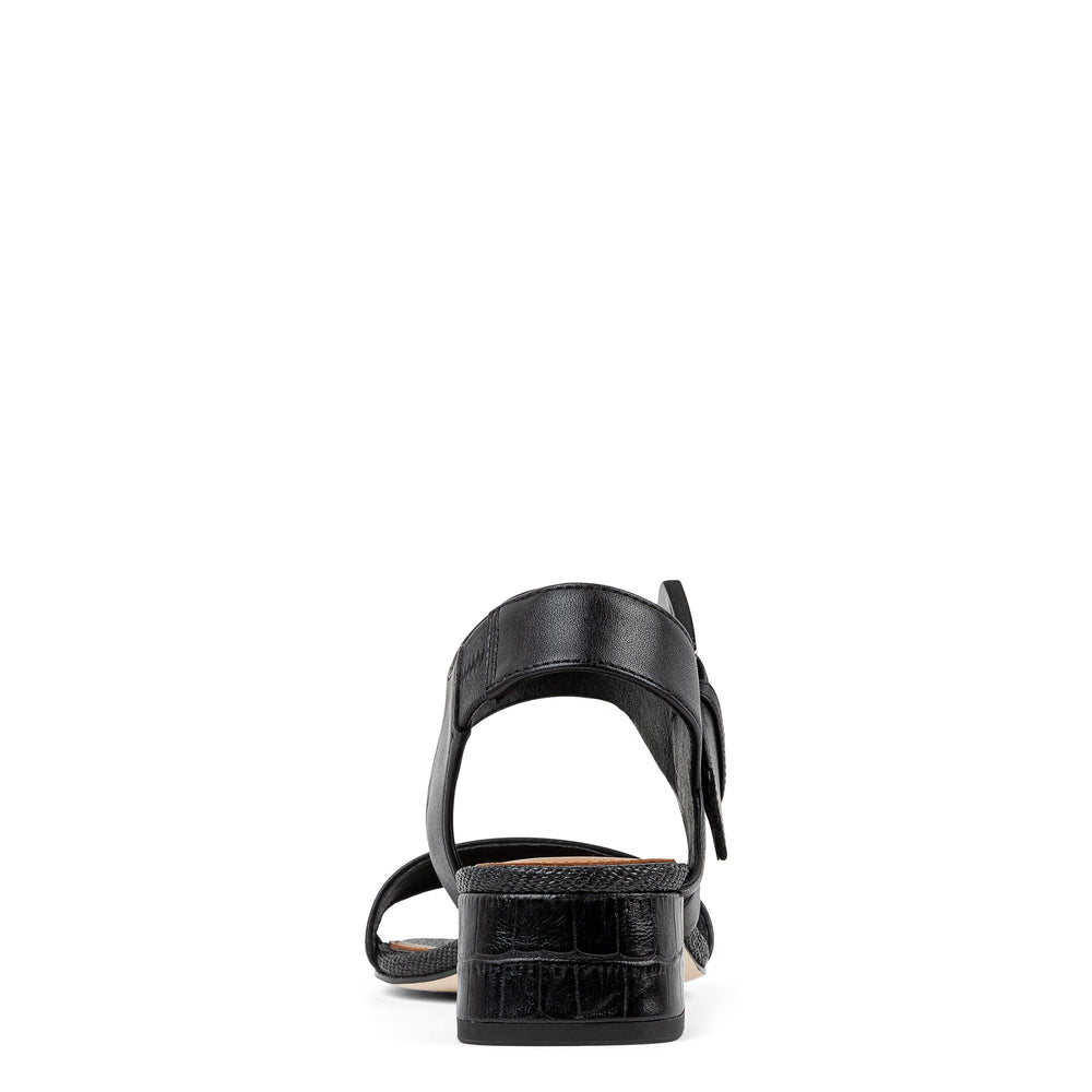 VIXI - Black Leather | Donald Pliner Casual