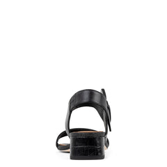 VIXI - Black Leather | Donald Pliner Casual