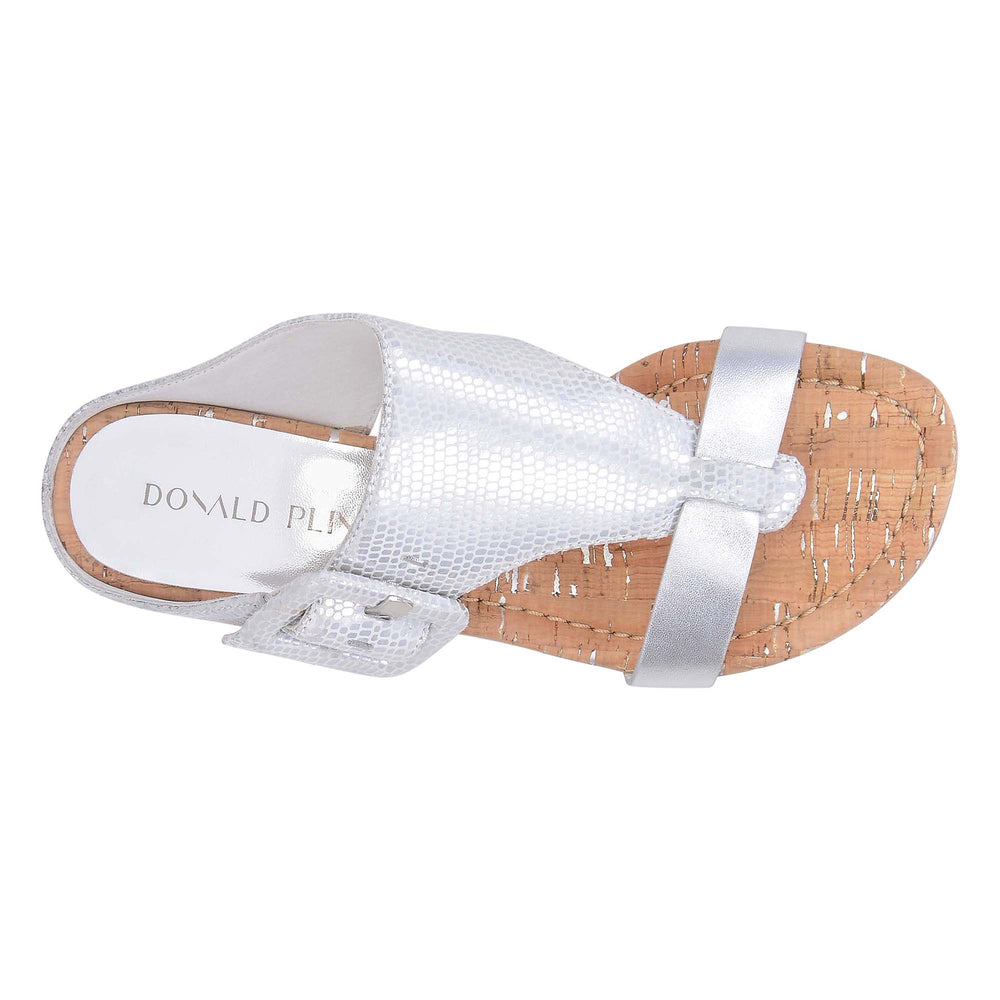 OFELIA - Silver Cork | Donald Pliner Casual