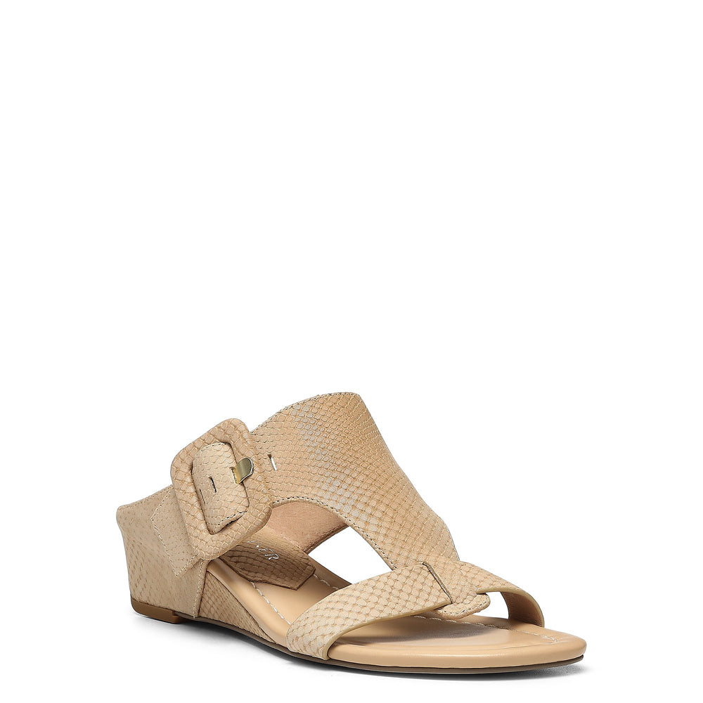 OFELIA - Sand Metallic Snake | Donald Pliner Casual