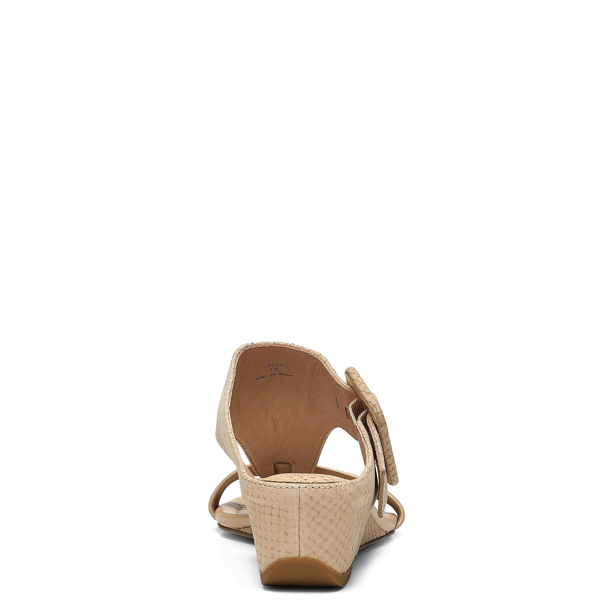OFELIA - Sand Metallic Snake | Donald Pliner Casual