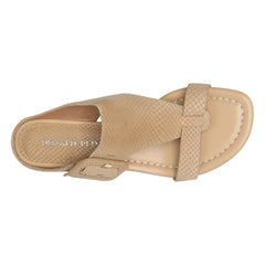 OFELIA - Sand Metallic Snake | Donald Pliner Casual