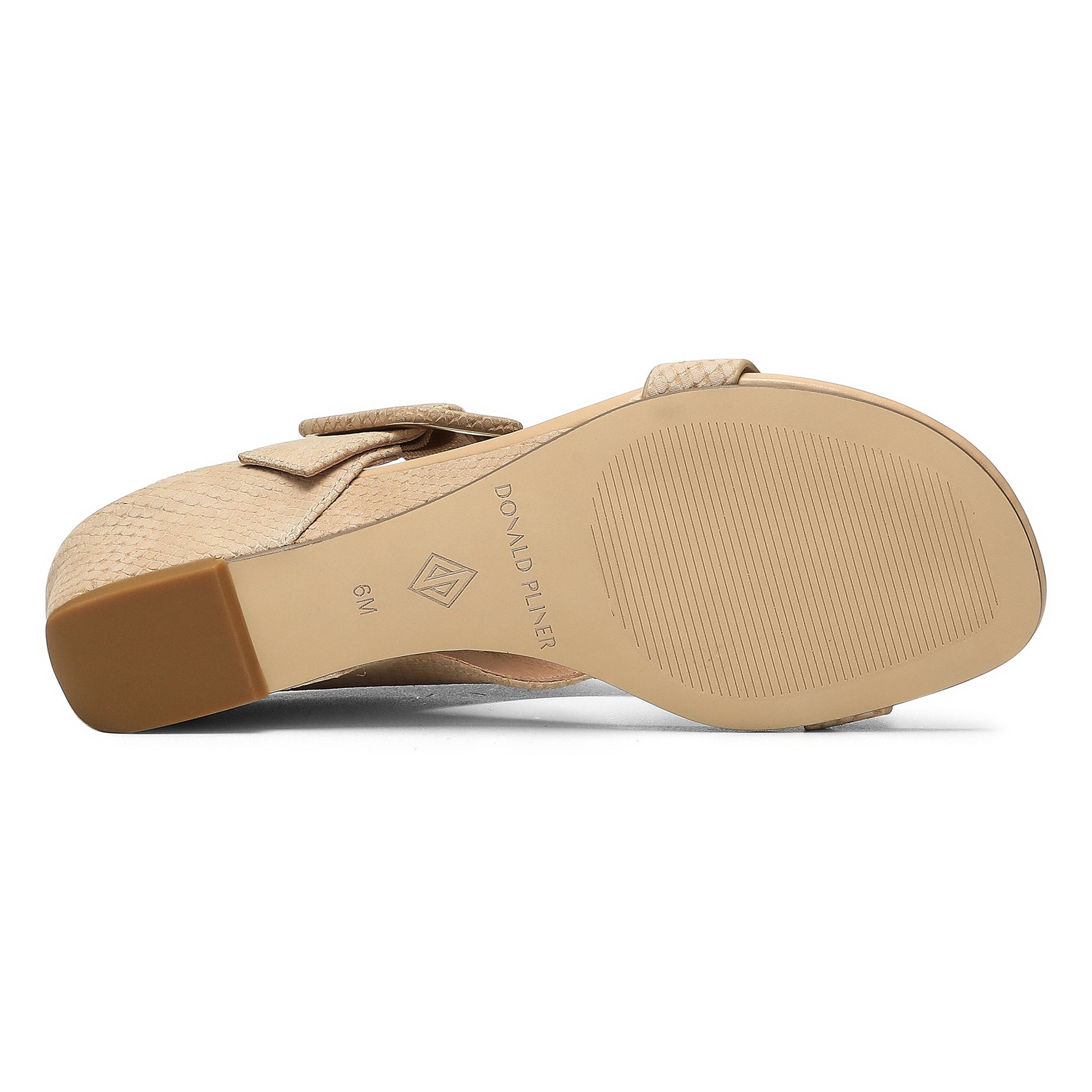 OFELIA - Sand Metallic Snake | Donald Pliner Casual