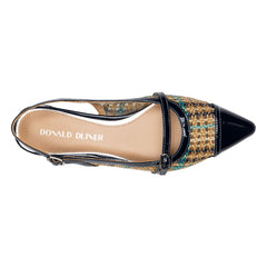 ROZAMAY - Navy Multi | Donald Pliner Casual