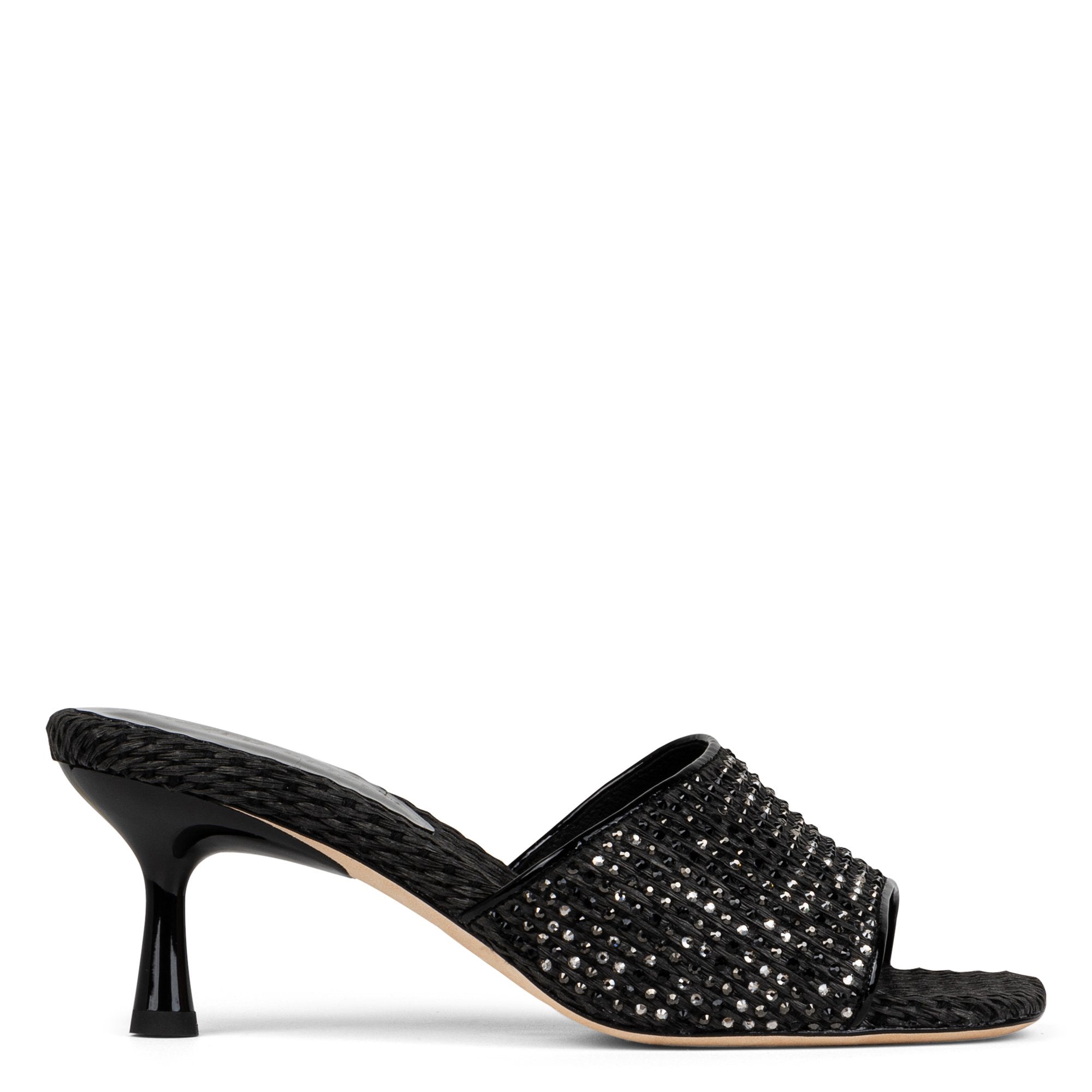 RIKKI - Black Embellished | Donald Pliner Casual