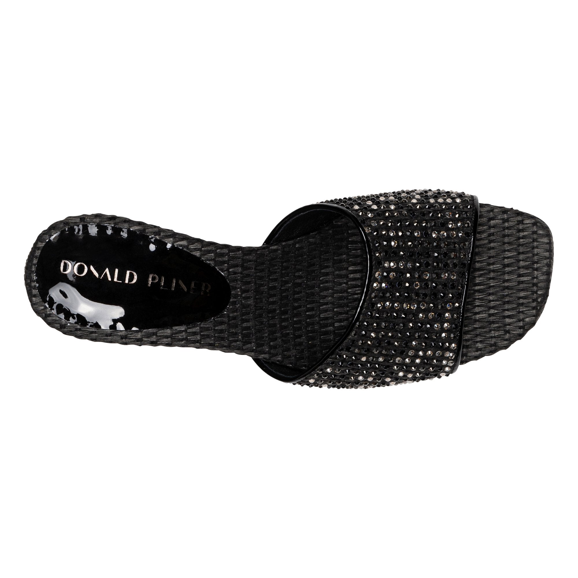 RIKKI - Black Embellished | Donald Pliner Casual
