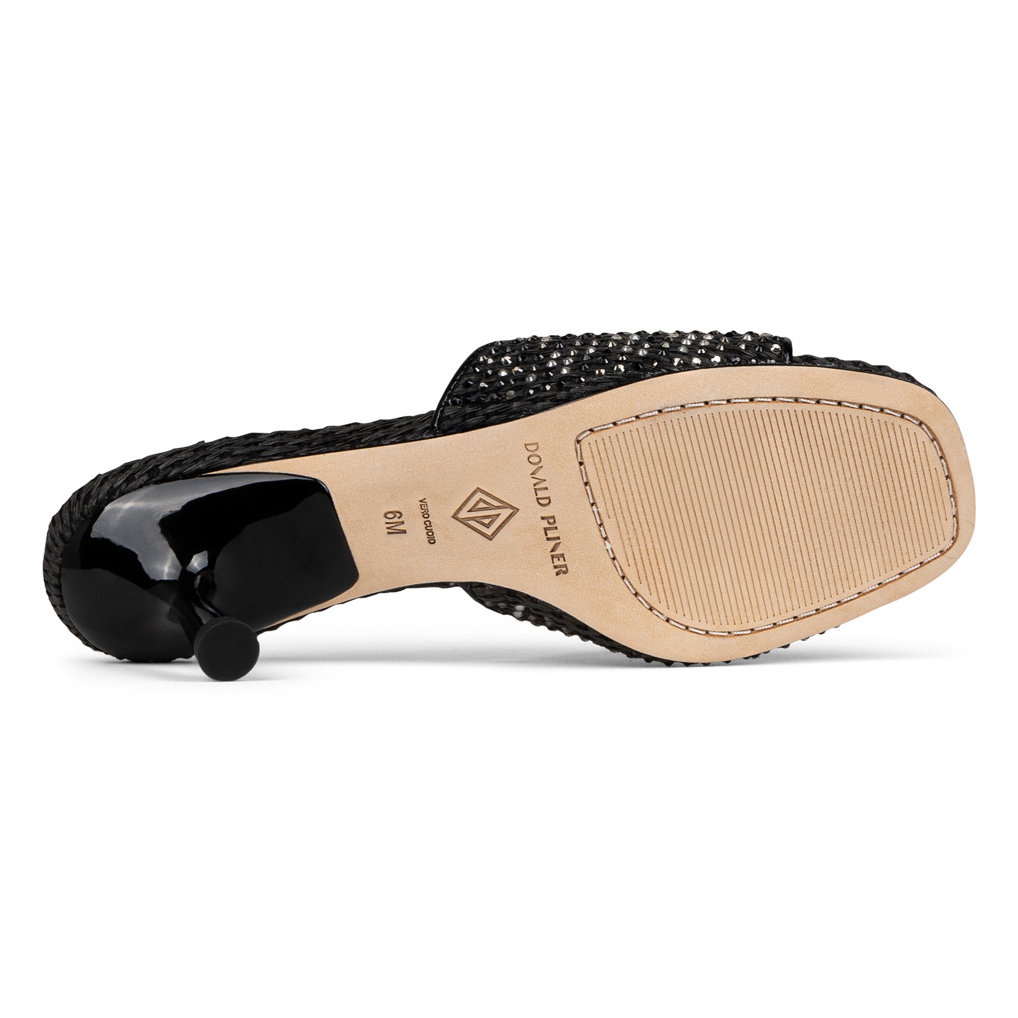 RIKKI - Black Embellished | Donald Pliner Casual