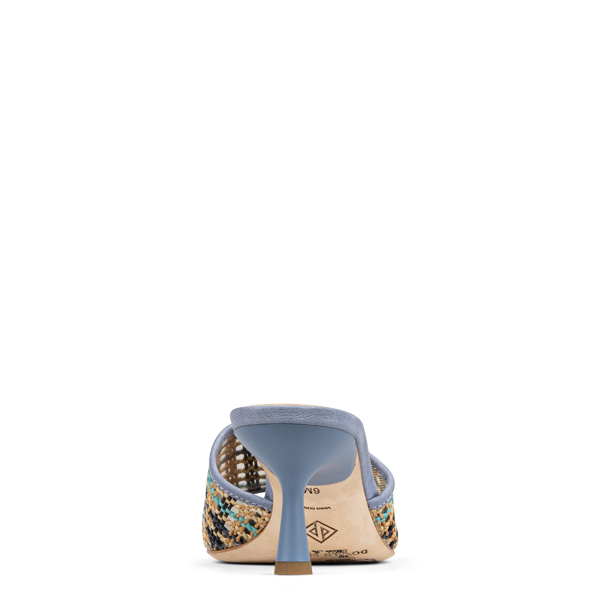 RIKKI - Navy Multi Raffia | Donald Pliner Casual