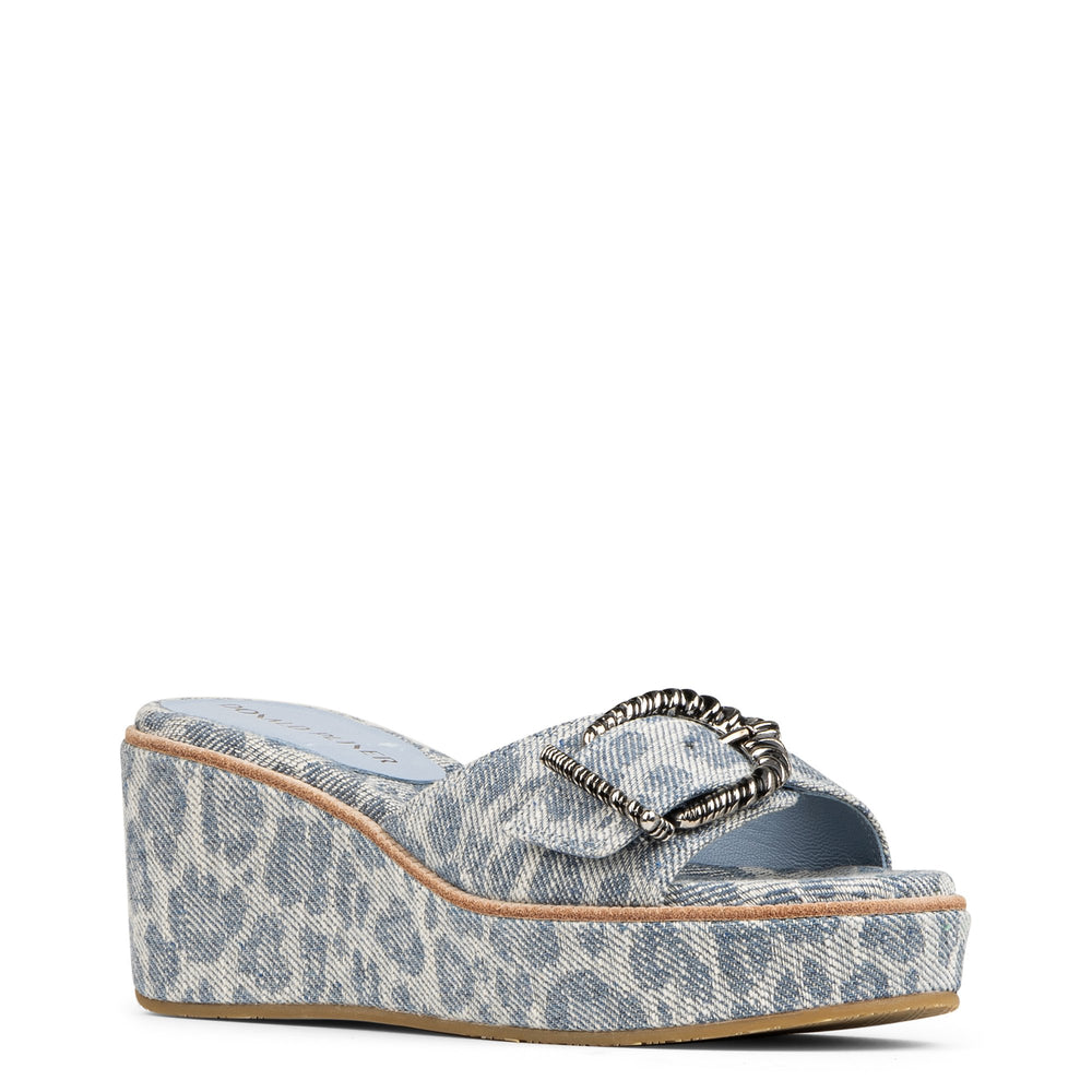 ALFEE - Denim Leopard | Donald Pliner Casual