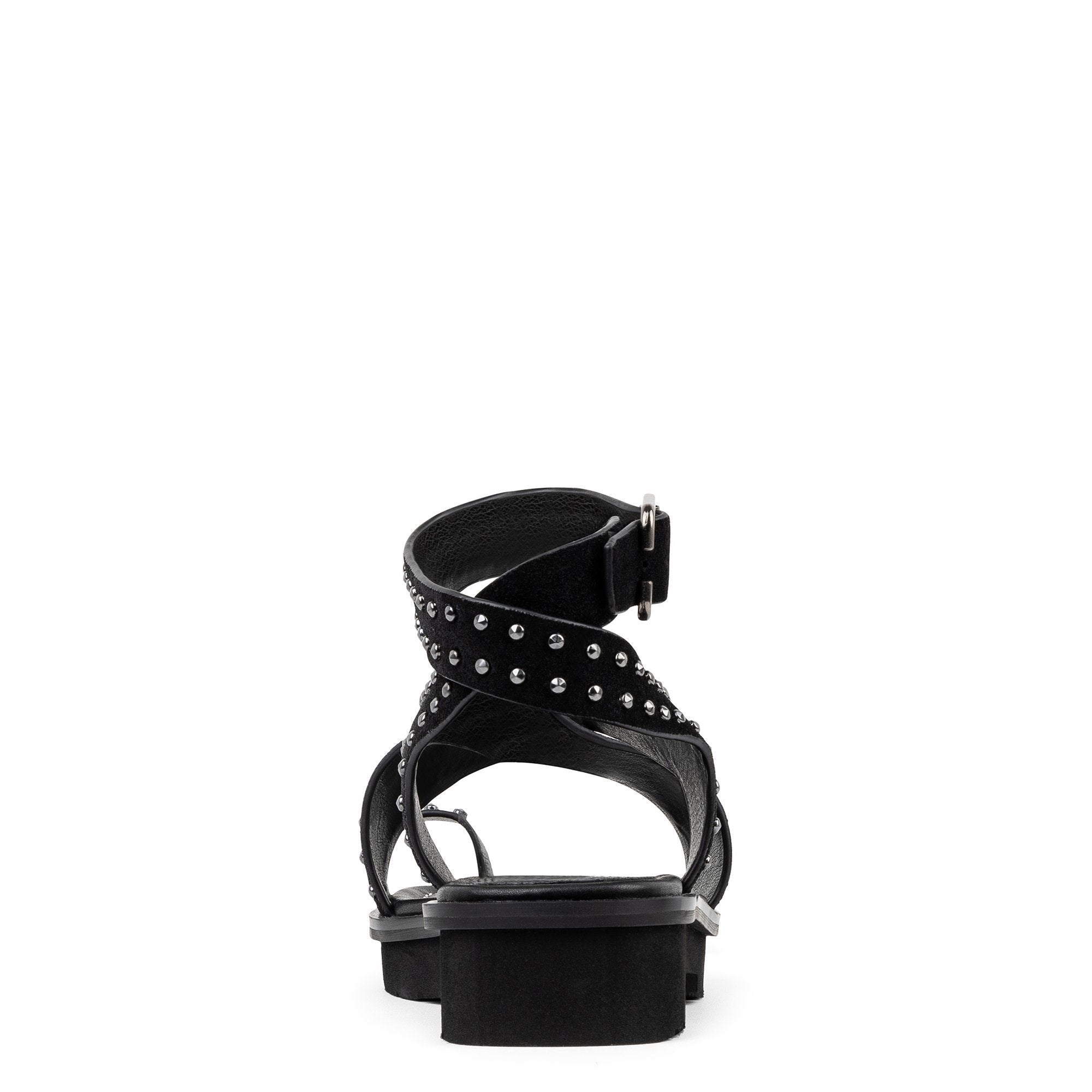 THALITA - Black Suede | Donald Pliner Casual