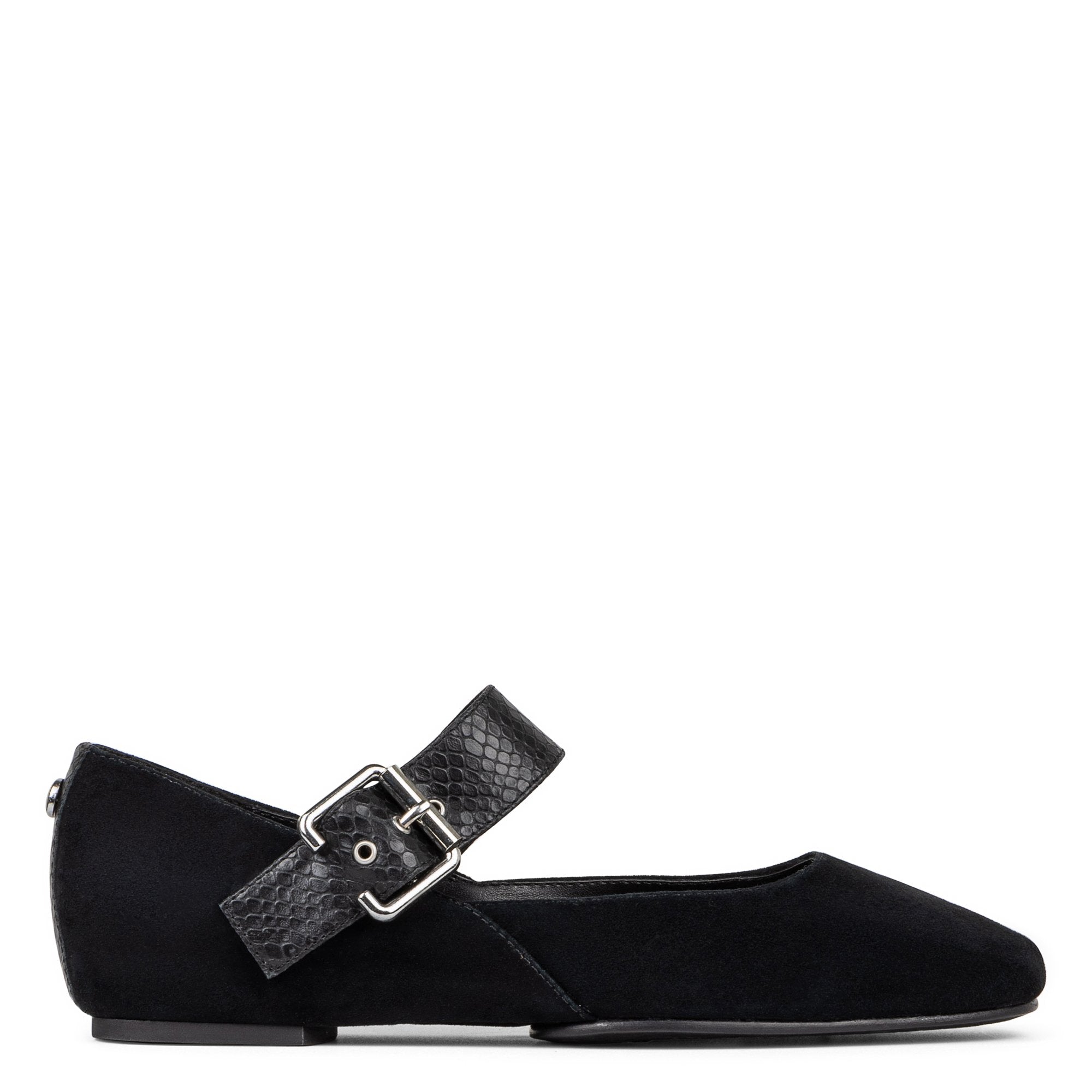 LIANE - Black Suede | Donald Pliner Casual