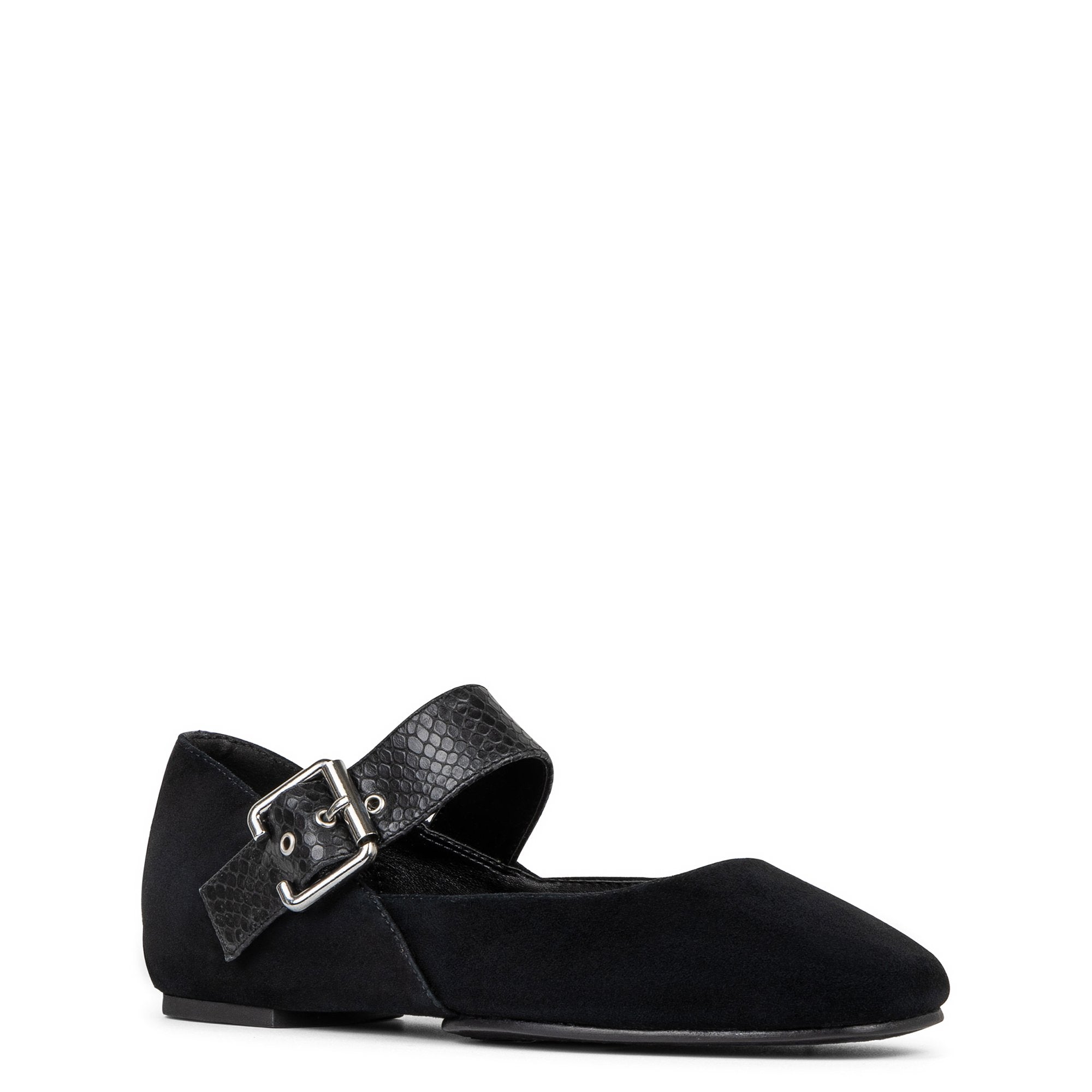 LIANE - Black Suede | Donald Pliner Casual