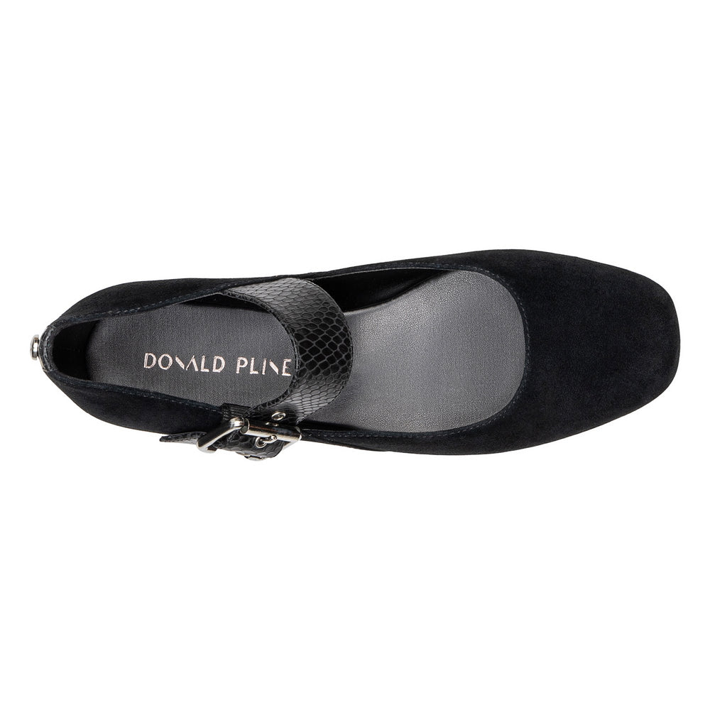 LIANE - Black Suede | Donald Pliner Casual