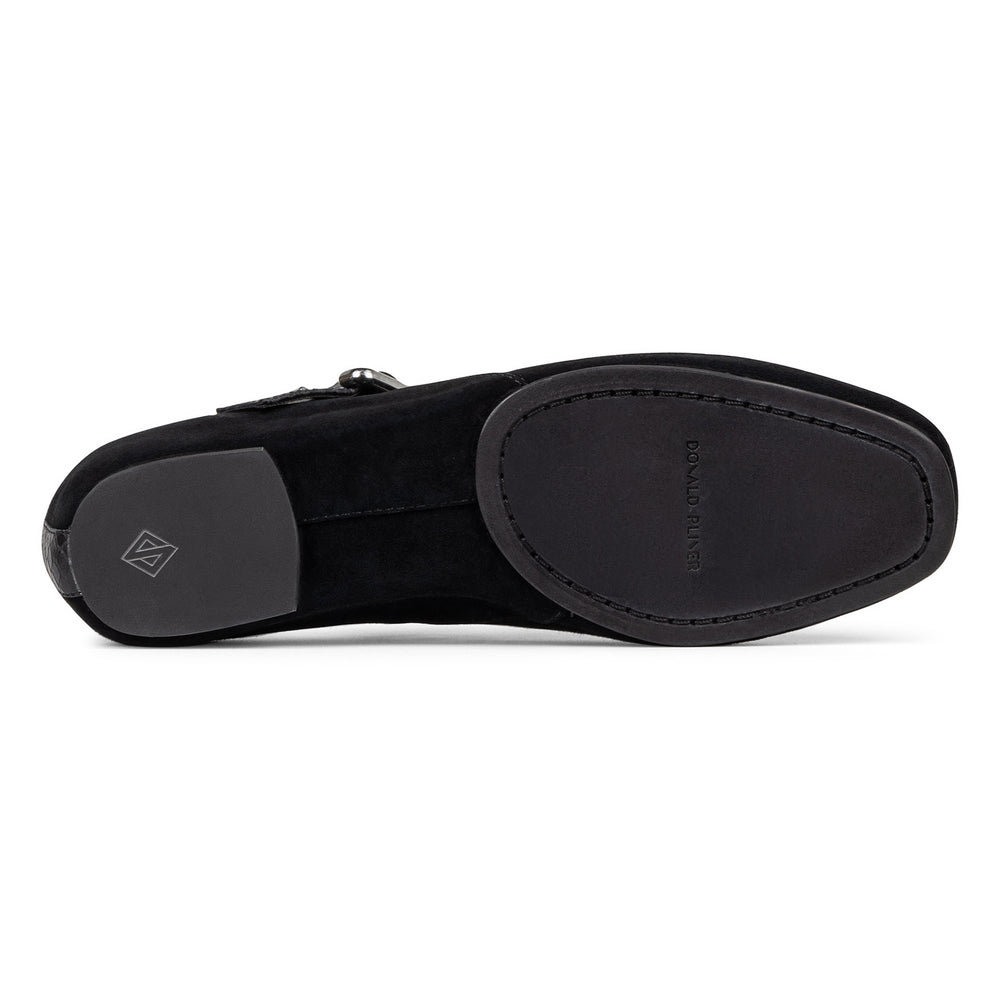 LIANE - Black Suede | Donald Pliner Casual