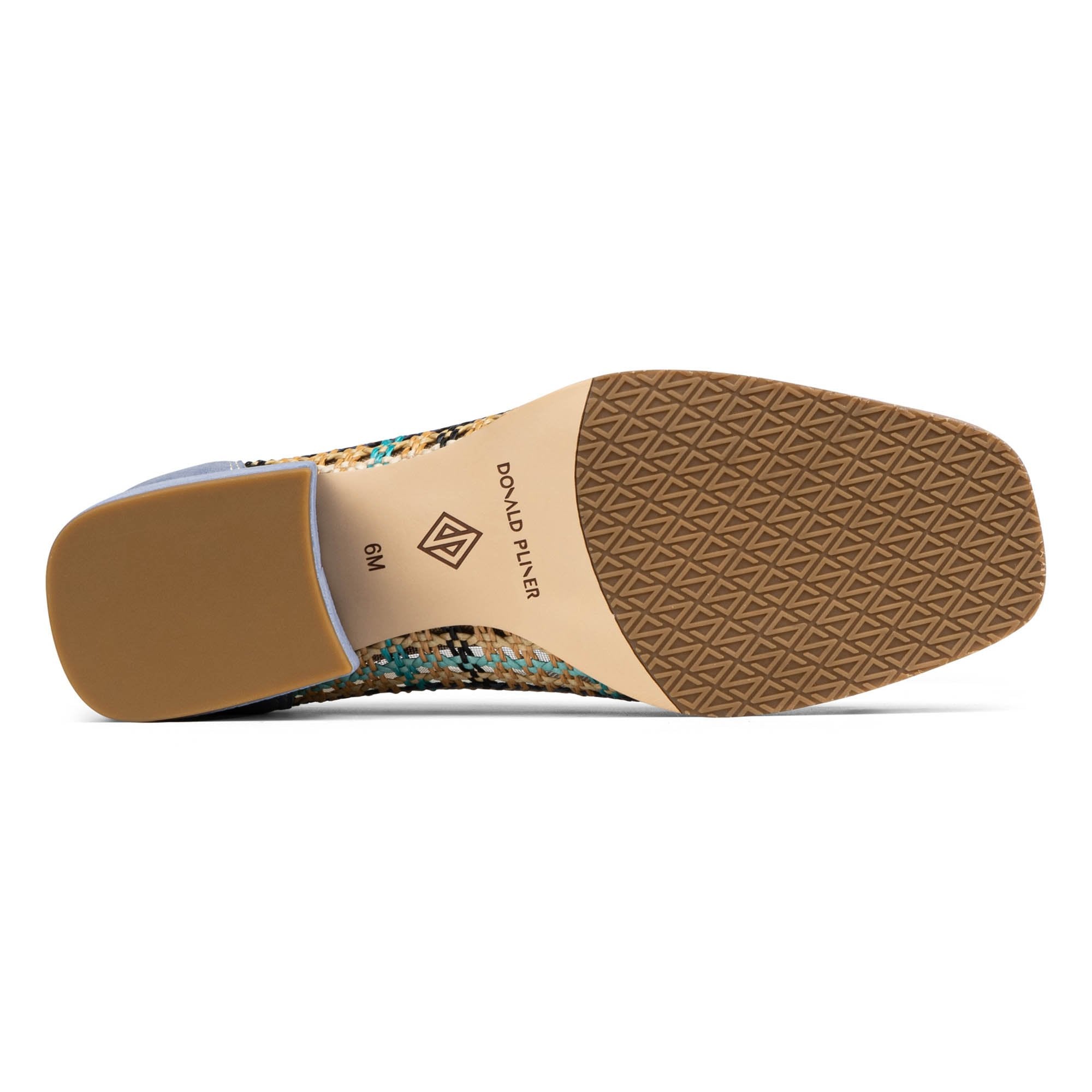 ARROYO - Navy Multi Raffia | Donald Pliner Casual