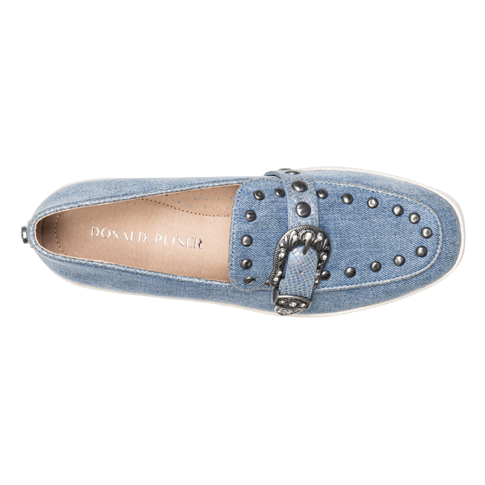 TAMARA - Blue Denim | Donald Pliner Casual