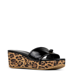 SILLI - Black Leopard | Donald Pliner Casual