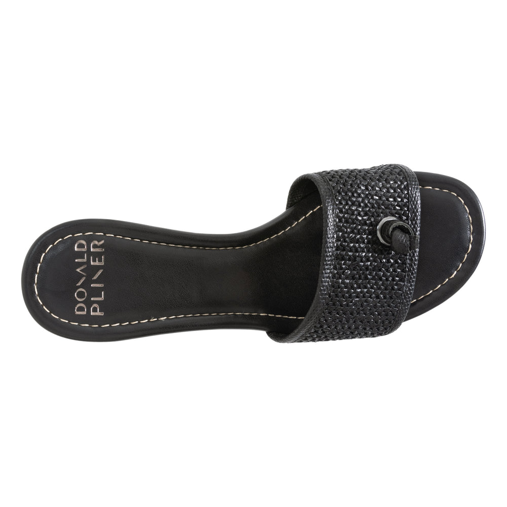 SILLI - Black Cork | Donald Pliner Casual
