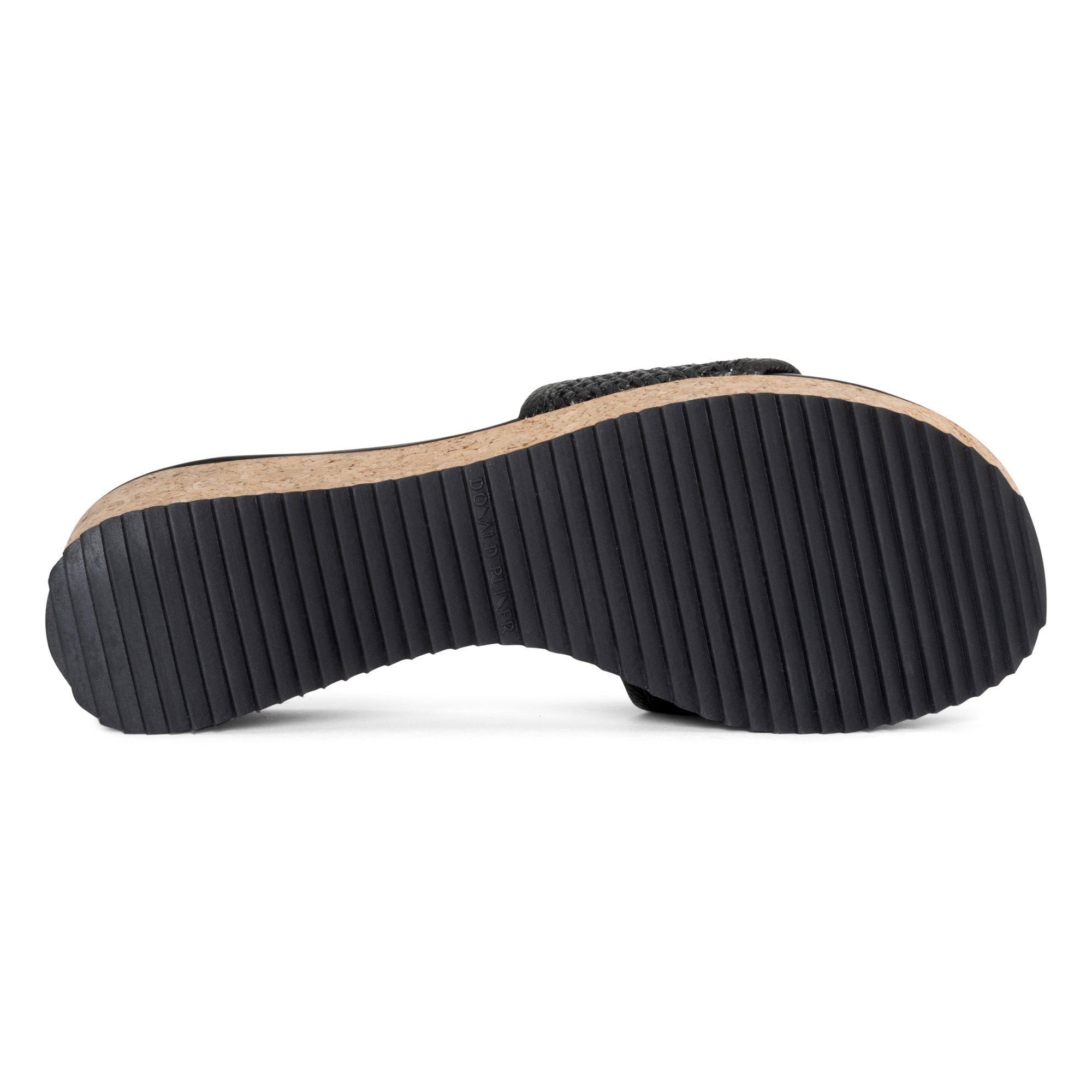 SILLI - Black Cork | Donald Pliner Casual