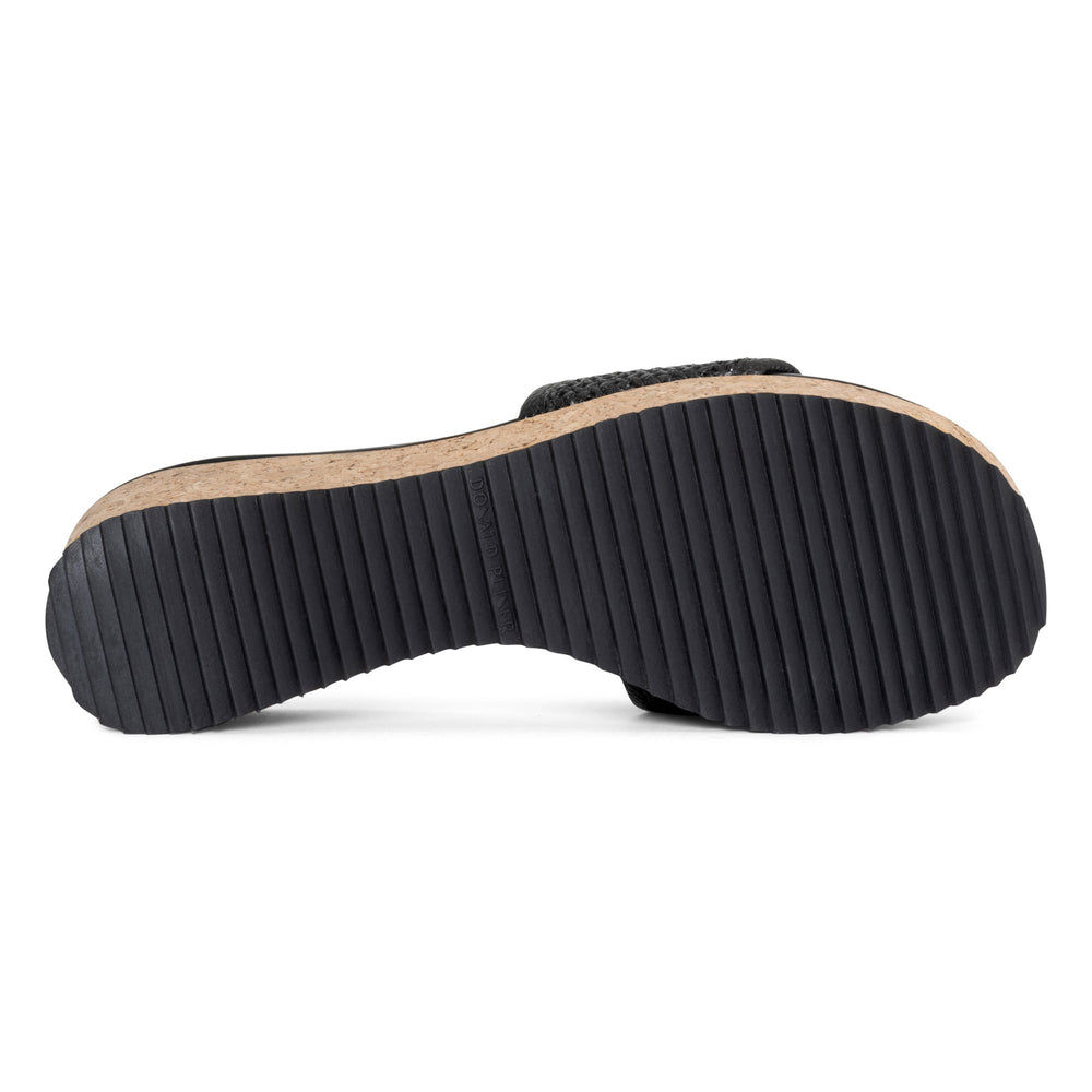 SILLI - Black Cork | Donald Pliner Casual