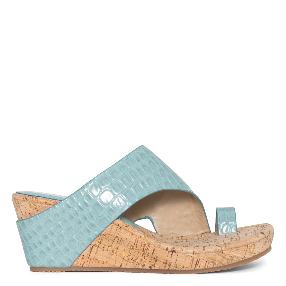 GYER - Denim Croco | Donald Pliner Casual