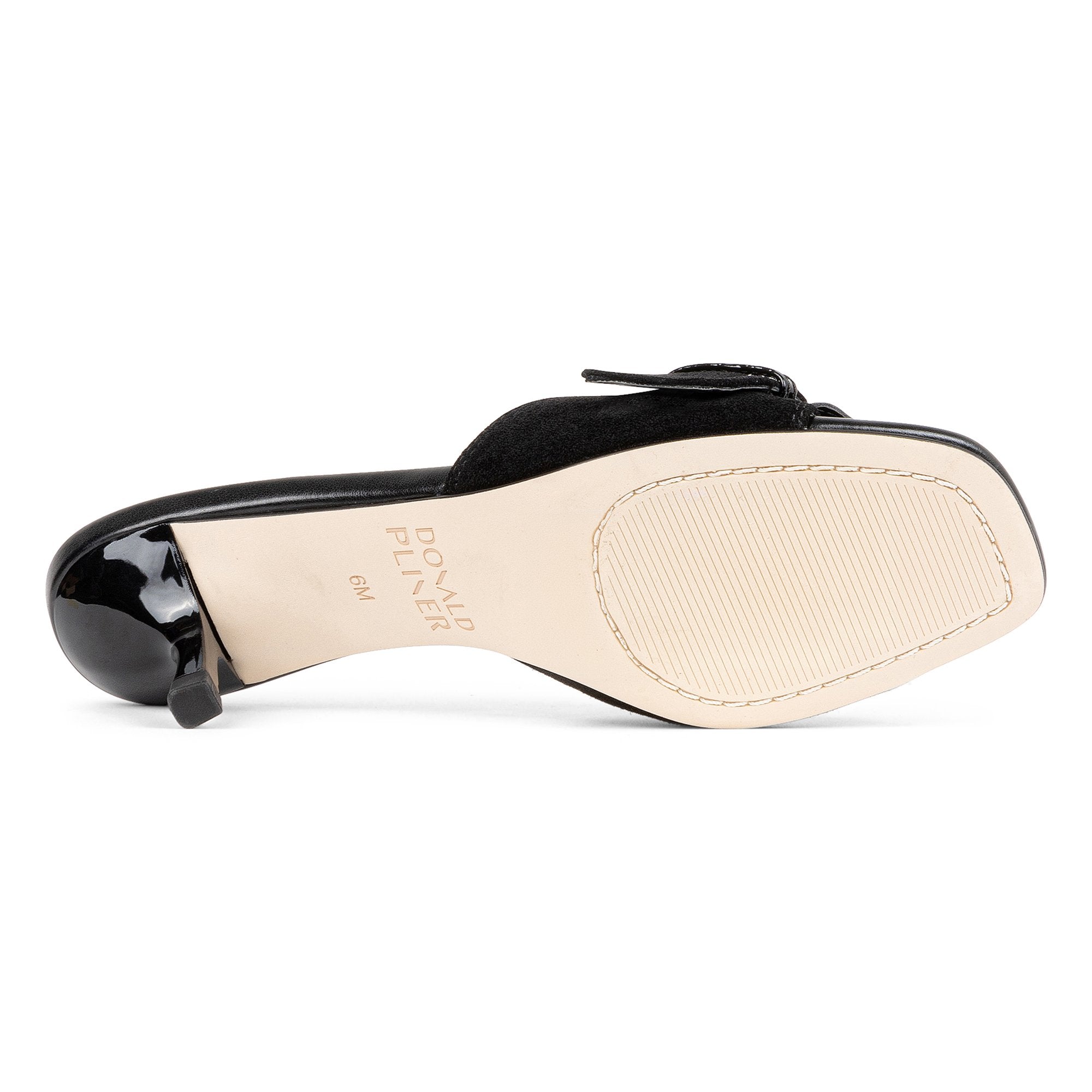 CHERRY - Black Suede | Donald Pliner Casual