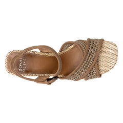 JOEL - Tobacco Raffia | Donald Pliner Casual