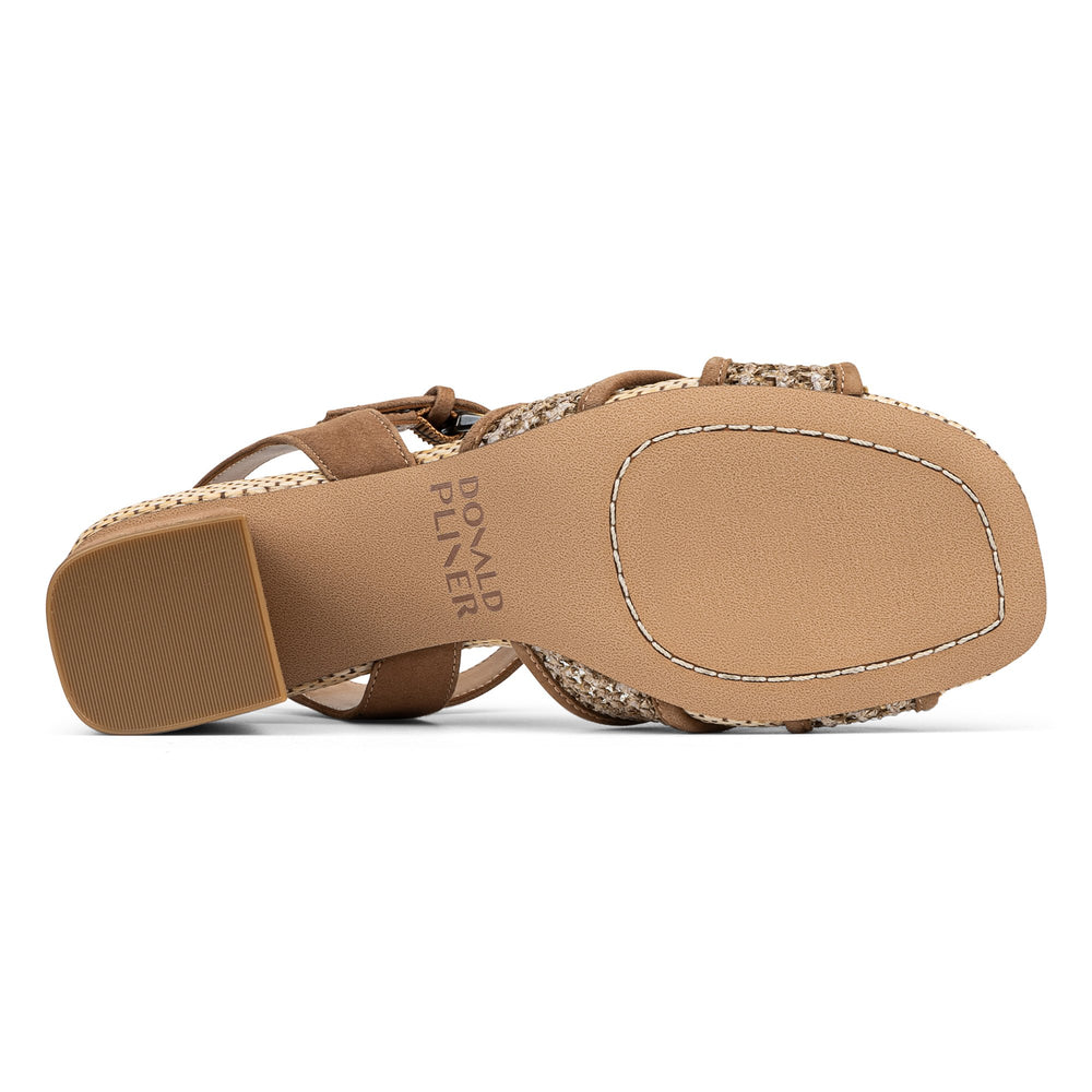 JOEL - Tobacco Raffia | Donald Pliner Casual