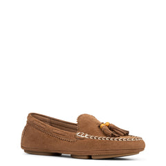 REBINA - Saddle Suede | Donald Pliner Casual