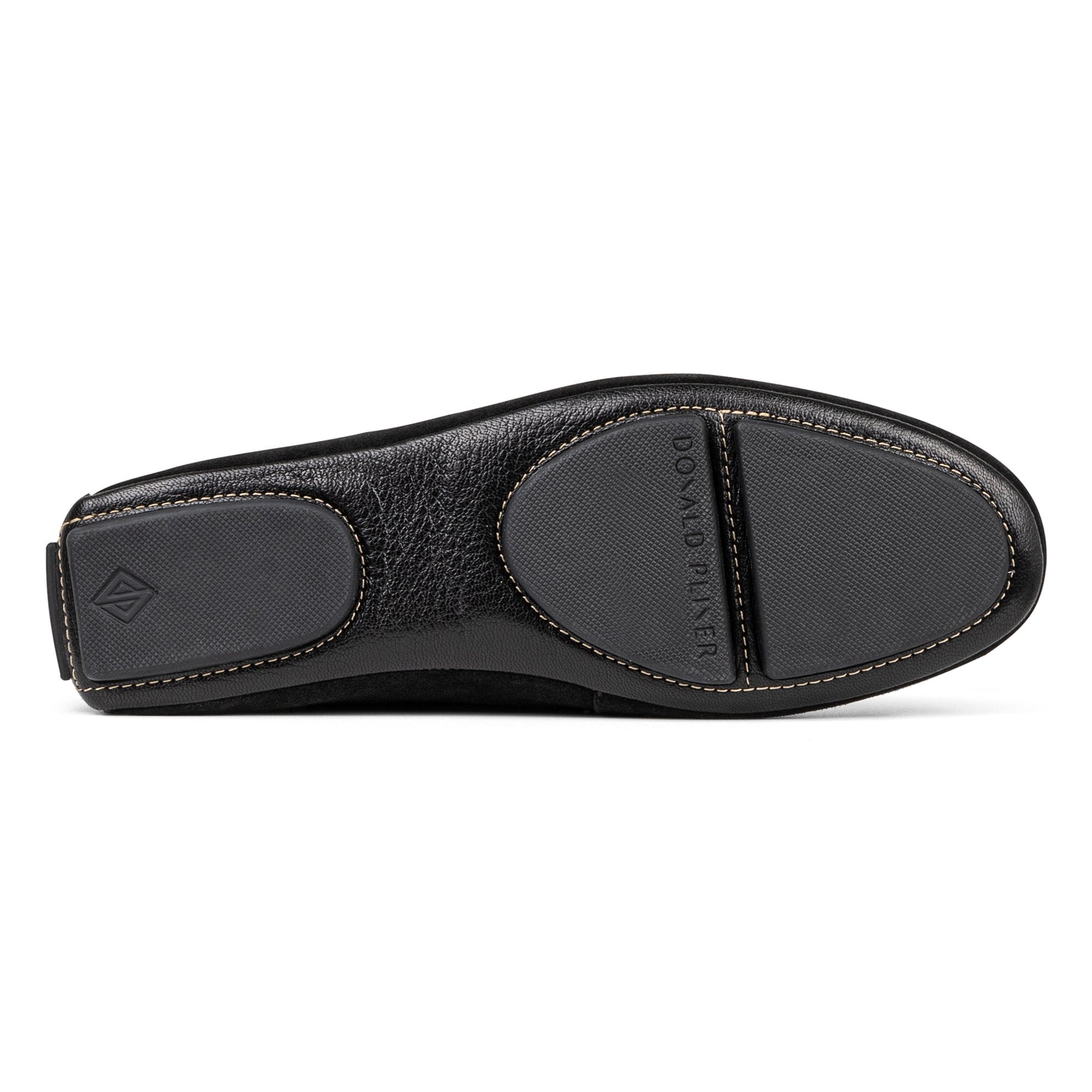 REBINA - Black Suede | Donald Pliner Casual
