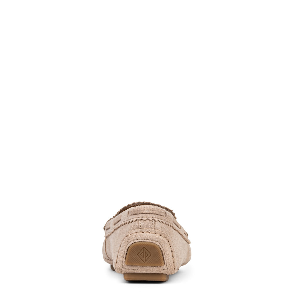 REBINA EMBELLISHED - Sand Suede | Donald Pliner Casual
