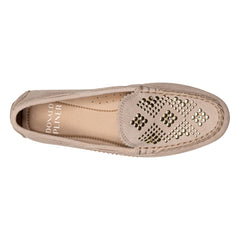 REBINA EMBELLISHED - Sand Suede | Donald Pliner Casual