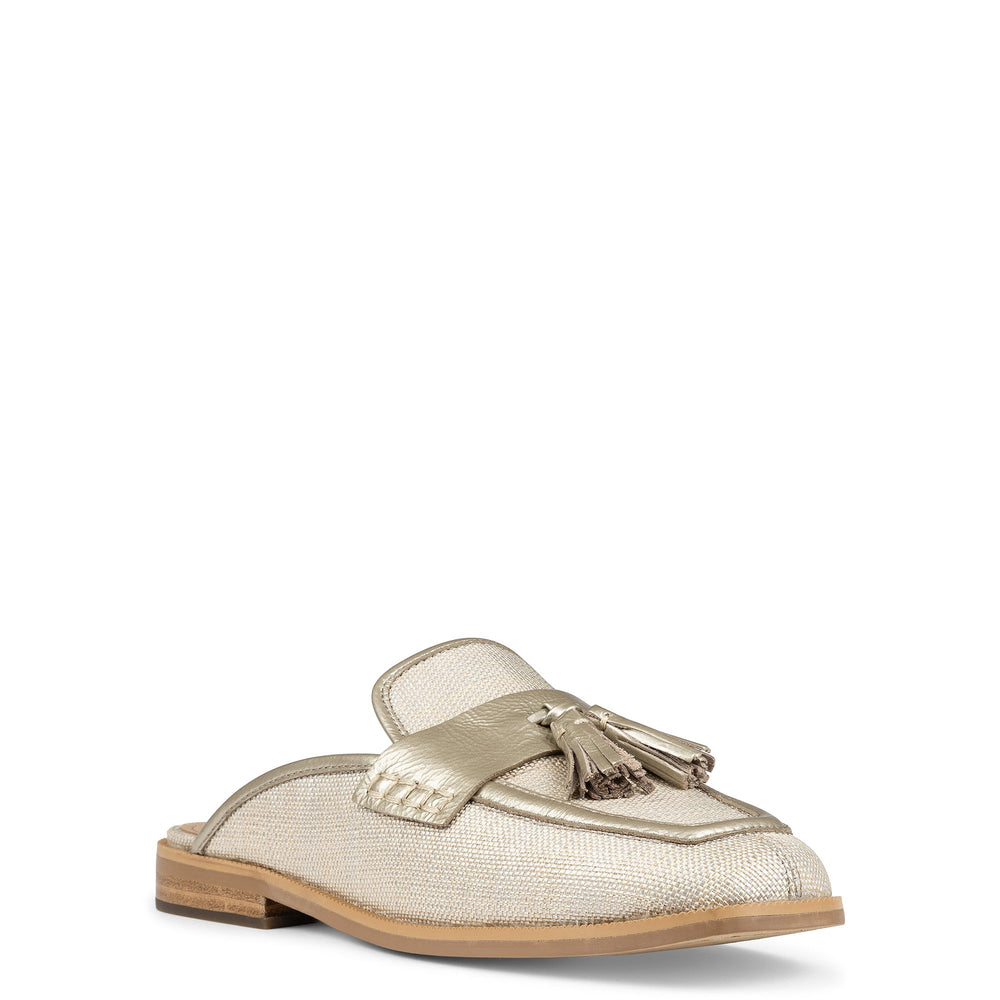 BRYANT - Platino Raffia | Donald Pliner Casual
