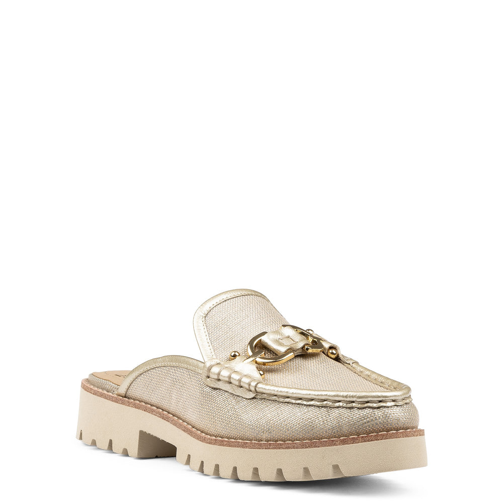 ELTA - Platino Raffia | Donald Pliner Casual